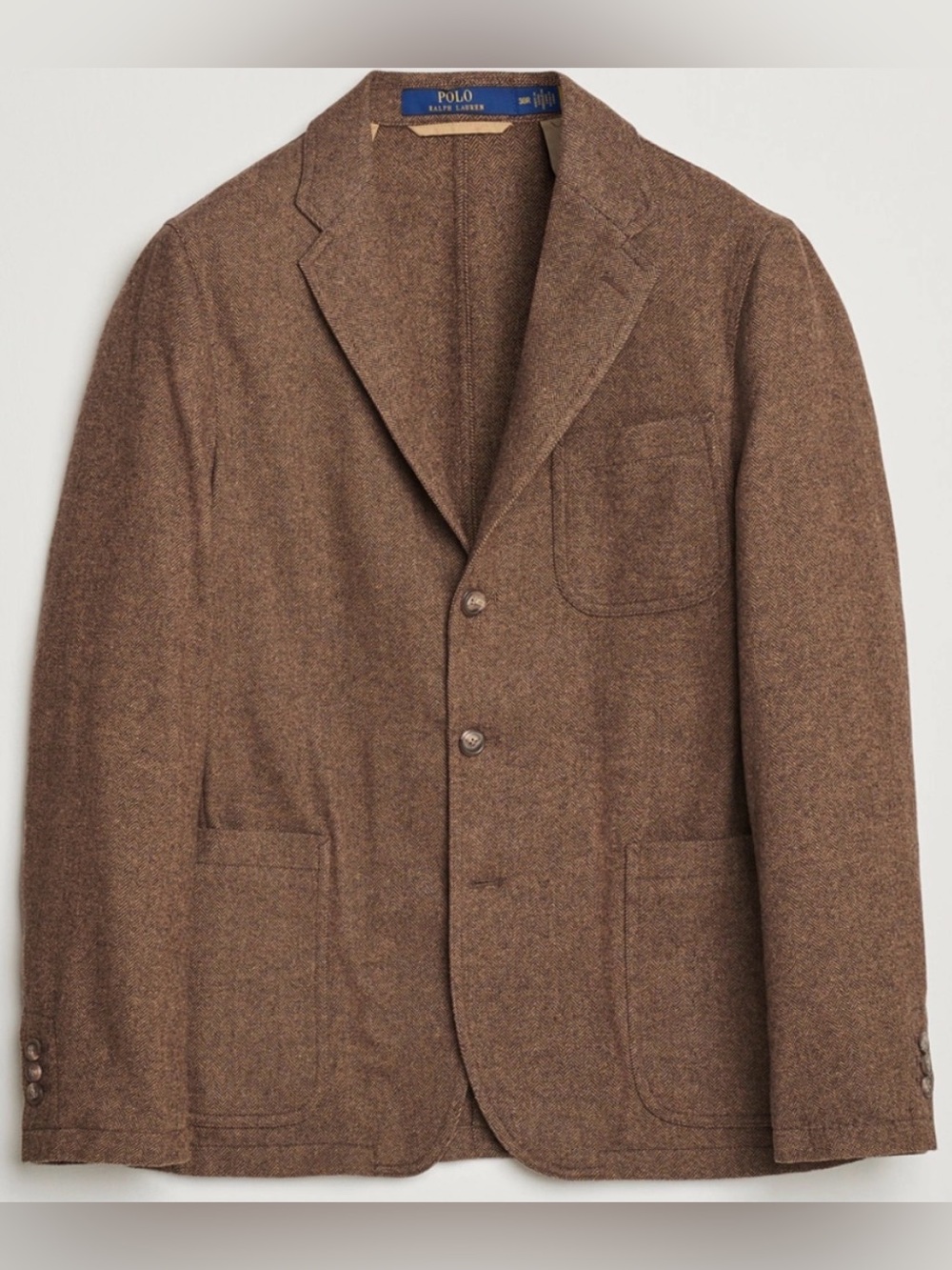 Polo Ralph Lauren Brown Tweed Sport Coat new without tags